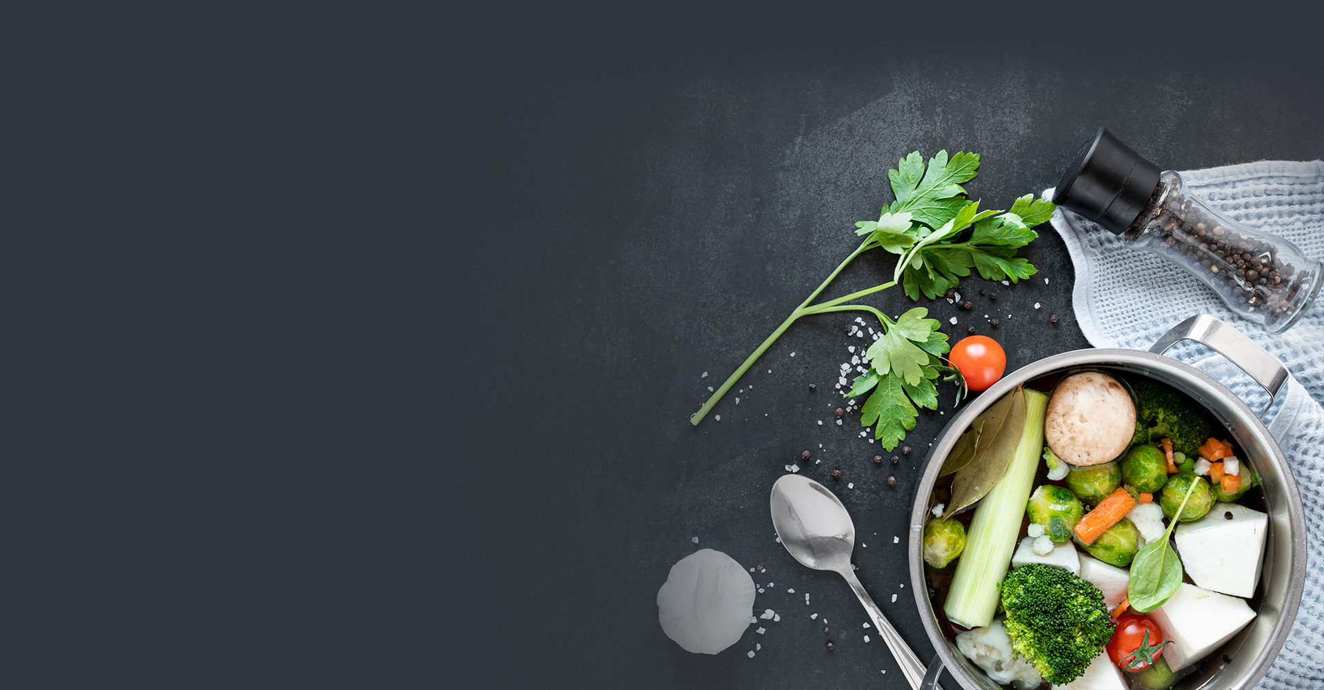 Healthy food background